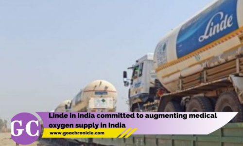 Linde in India committed to augmenting medical oxygen supply in India